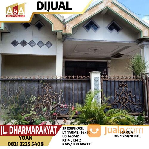 RUMAH DI JALAN DHARMA RAKYAT