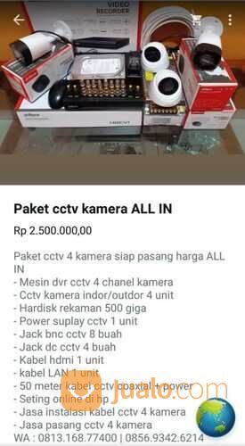 Pasang cctv kamera bintaro, pondok aren, pondok betung, ceger, cipadu, kreo