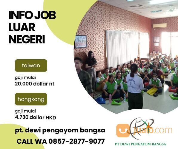 biro penyalur tenaga kerja luar negeri taiwan di pati Call/Wa 0857-2877-9077