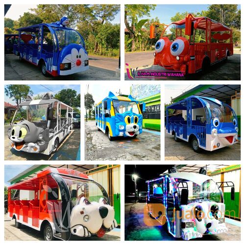 kereta mini wisata karakter odong odong