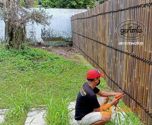 Pagar Bambu Murah Etnik