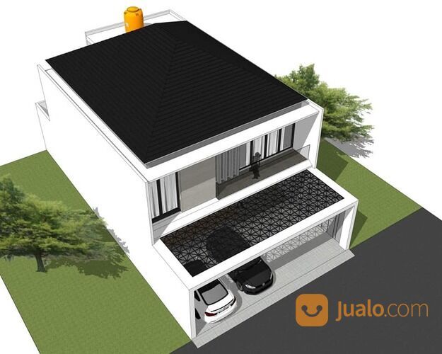 Type 200 Rumah Minimalis 2 Lantai Di Komplek Pemda Pekanbaru!