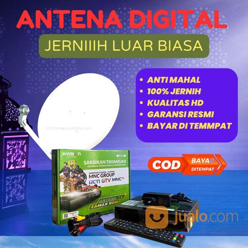 PARABOLA MINI DIGITAL K VISION FULL SET TERMURAH
