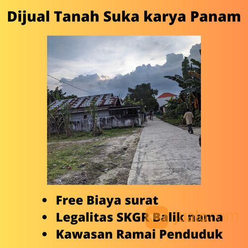 Termurah, Jl Jati Suka karya, Jalan Semenisasi; Ramai Pemukiman.