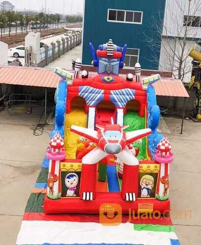 Wahana odong rumah balon / istana balon / bompes baru