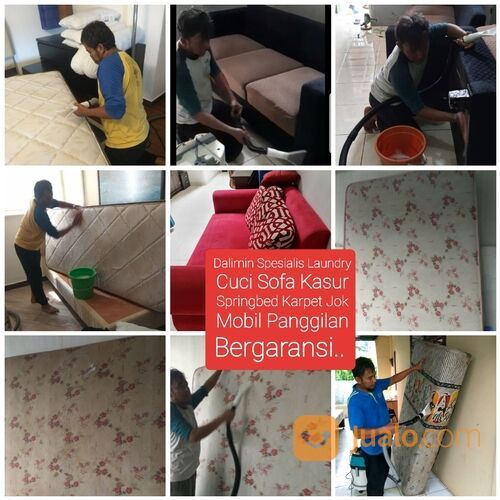 Hp/Wa_081_665_8865 jasa cuci sofa & springbed lenteng agung jakarta selatan bersih nyata murah