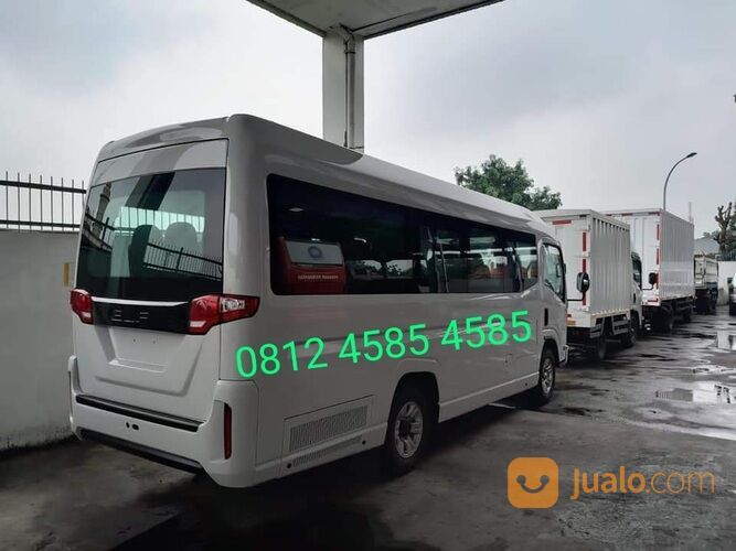 Harga Isuzu Elf Microbus Minibus Jemputan Karyawan Karawang Cikarang Bekasi Narogong Jakarta
