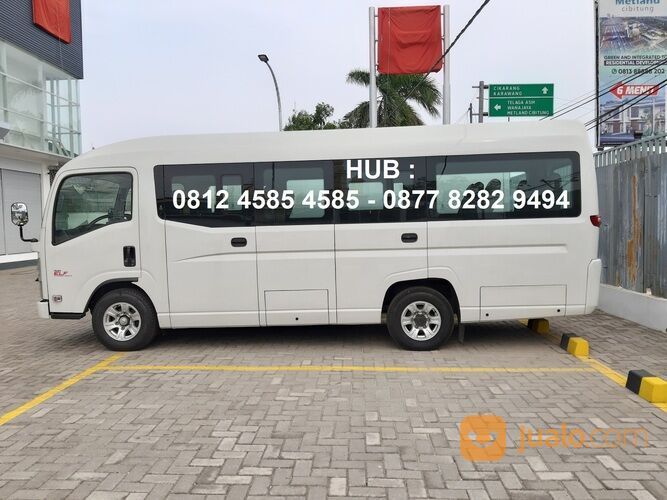 Harga Isuzu Elf Microbus Minibus Jemputan Karyawan Karawang Cikarang Bekasi Narogong Jakarta