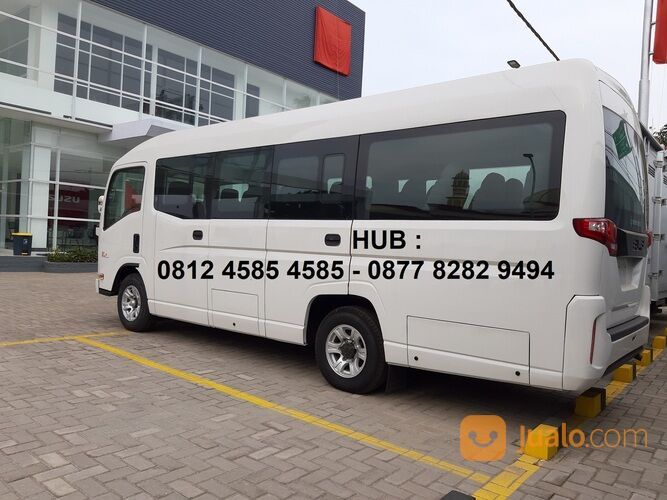 Harga Isuzu Elf Microbus Minibus Jemputan Karyawan Karawang Cikarang Bekasi Narogong Jakarta