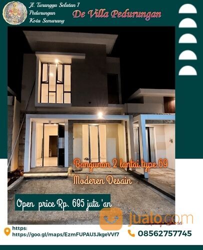 Rumaj impian di turangga asri unit dua lantai moderen desain