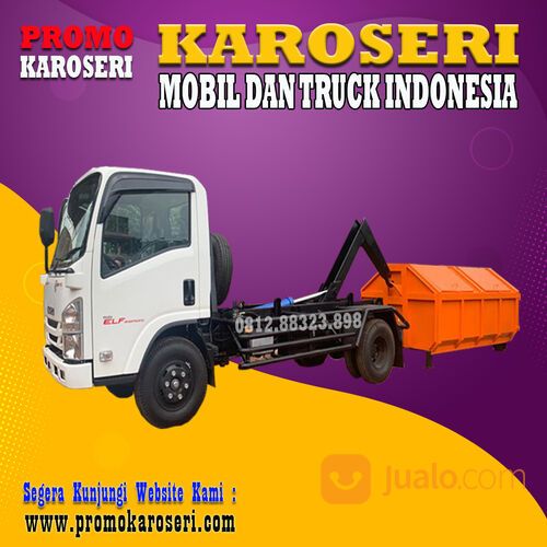 Karoseri Trailer | Mixer | Towing | Sky Lift | Arm Roll | Tail Gate