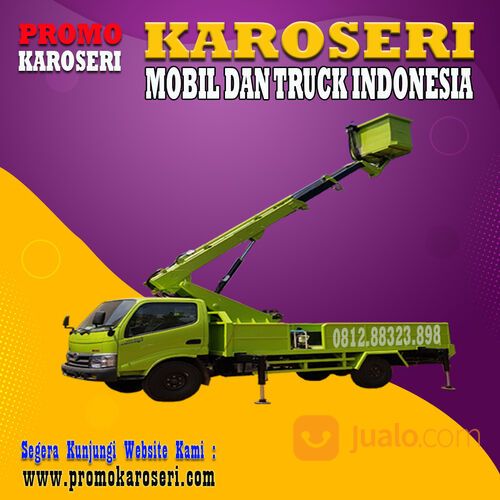 Karoseri Trailer | Mixer | Towing | Sky Lift | Arm Roll | Tail Gate