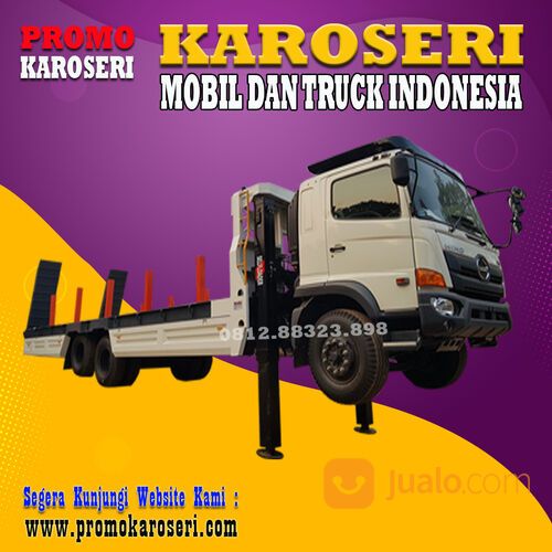 Karoseri Trailer | Mixer | Towing | Sky Lift | Arm Roll | Tail Gate