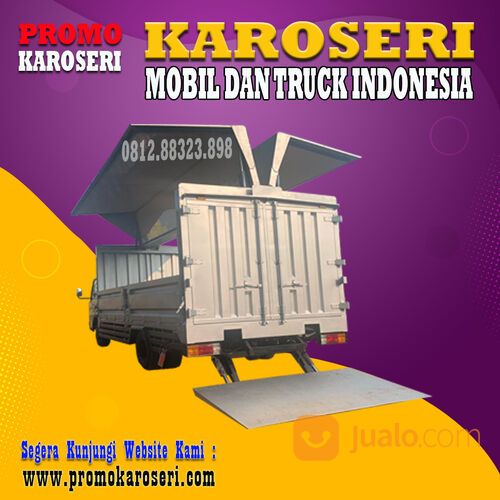 Karoseri Trailer | Mixer | Towing | Sky Lift | Arm Roll | Tail Gate