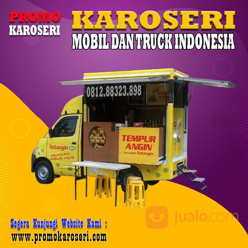 Karoseri Trailer | Mixer | Towing | Sky Lift | Arm Roll | Tail Gate