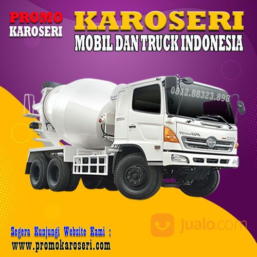 Karoseri Trailer | Mixer | Towing | Sky Lift | Arm Roll | Tail Gate