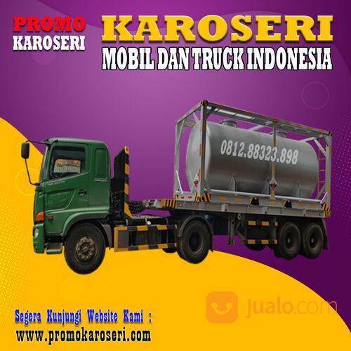 Karoseri Trailer | Mixer | Towing | Sky Lift | Arm Roll | Tail Gate