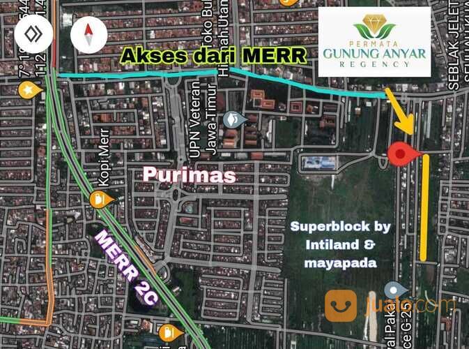 PERMATA GUNUNG ANYAR KTP SBY HANYA 600JT-AN