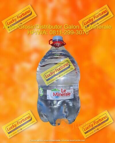 Distributor Galon Le Minerale Jepara - HP/WA: O8112993O7O - Toko Lucky Fortuna