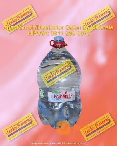 Distributor Galon Le Minerale Jepara - HP/WA: O8112993O7O - Toko Lucky Fortuna