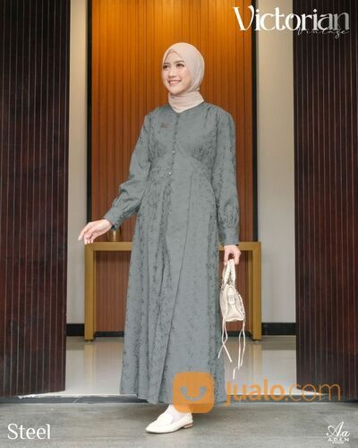 WA 085 790 255 364, Distributor Baju Gamis Sarimbit Terbaru Aden Hijab Blitar Jatim