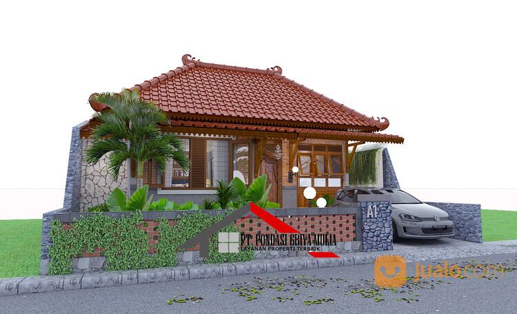 RUMAH BARU KULON PROGO BEBAS BANJIR DI KREMBANGAN PANJATAN KULON PROGO