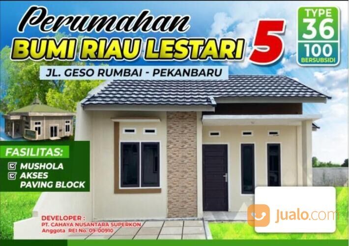 Rumah murah bumi Riau lestari 5 jalan geso rumbai