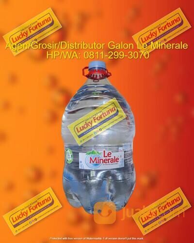 Grosir Galon Le Minerale Tahunan - HP/WA: O8112993O7O - Toko Lucky Fortuna