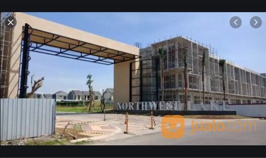 Rumah Citraland Utara Northwest Lake Surabaya Barat Dkt Bukit Palma Pakal
