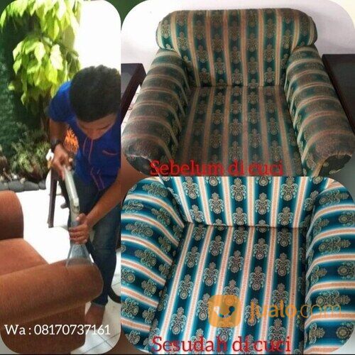 Jasa cuci sofa dan springbed sawangan depok