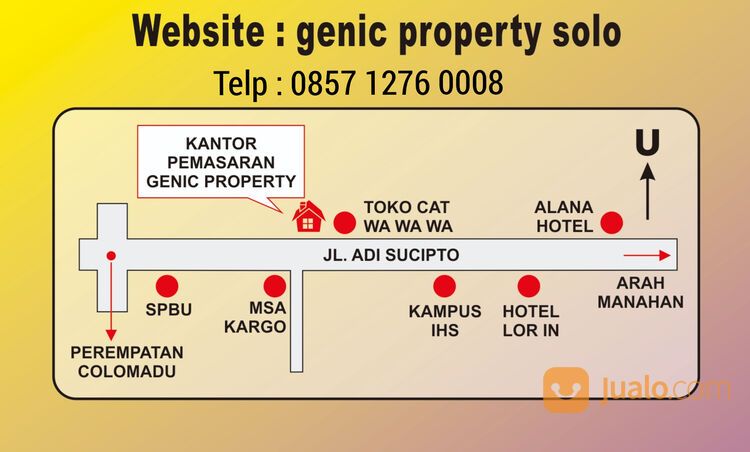 Perumahan Cluster De Paradise One Gate Sistem. Bisa KPR