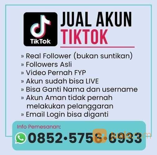 0852-5756-6933, Akun Tiktok di Gapura