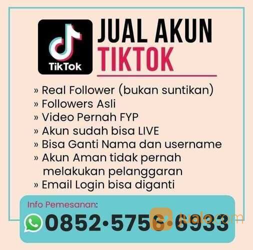 0852-5756-6933, Akun Tiktok di Gapura