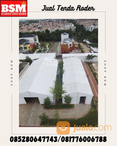 tenda roder untuk tenda loading barang pabrik teh pucuk