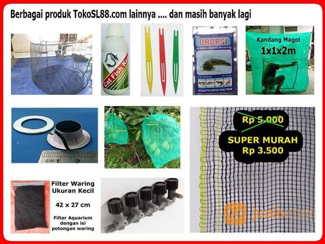 Bak Ember Sortir Ikan Lele, Keramba Ikan, Happa + Harga Grosir