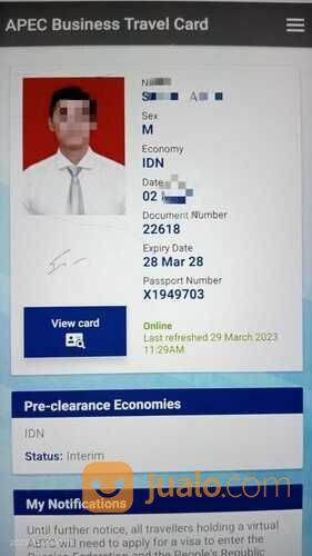 #08116828737 Jasa Pengurusan Kartu Apec Bisnis ABTC