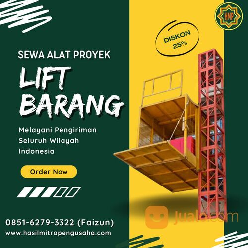 LIFT BARANG PEKANBARU | SEWA LIFT BARANG KOTA PEKANBARU | 0851-6279-3322