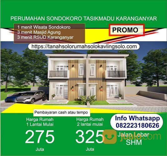 Perumahan tasikmadu karanganyar Perumahan karanganyar kota rumah tasikmadu karanganyar