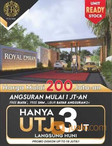 GAJI UMR BISA PUNYA RUMAH Rumah Royal Emran Kedamean Gresik Minimalis