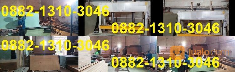 Pabrik Produksi Pintu Kayu Kamper Samarinda Oven Kayu Meranti Kayu Parket Custom