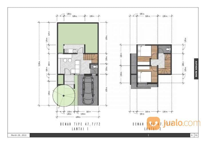 Rumah Villa Karangploso View Pegunungan Kota Batu