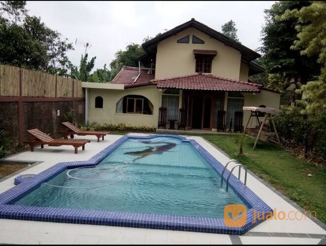 Tanah Luas Bonus Villa Kolam Renang Citeko Cisarua Puncak Bogor