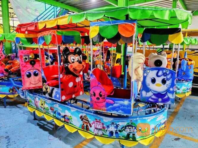 Wahana odong2 kereta mini / kereta panggung banyak model mumer