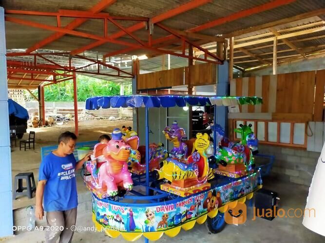 Wahana odong2 kereta mini / kereta panggung banyak model mumer