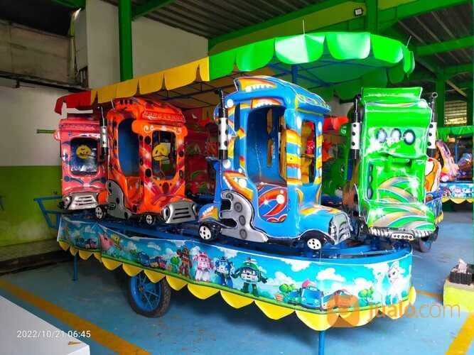 Wahana odong2 kereta mini / kereta panggung banyak model mumer