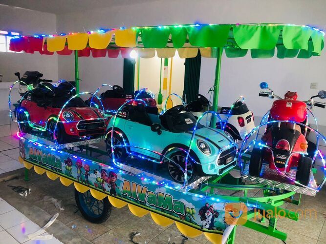 Wahana odong2 kereta mini / kereta panggung banyak model mumer