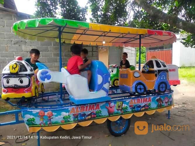 Wahana odong2 kereta mini / kereta panggung banyak model mumer