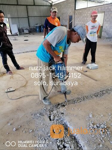 Sewa drill beton dan jack hammer