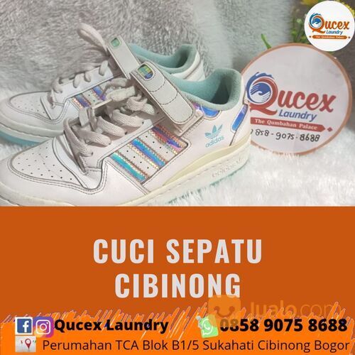 Jasa cuci Sepatu Di Pabuaran Bogor - Qucex Laundry