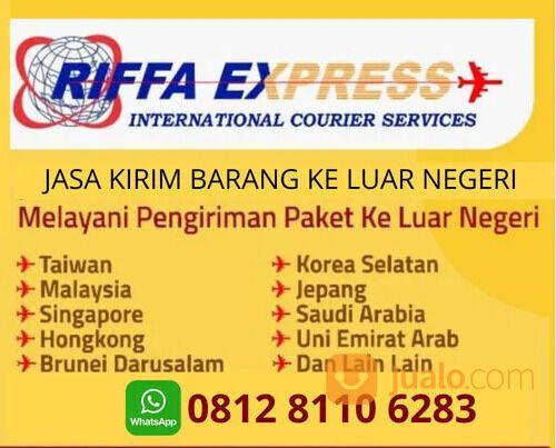 JASA KIRIM PAKET KE LUAR NEGERI DARI CILACAP KE TAIWAN ,SINGAPORE, MALAYSIA, HONGKONG